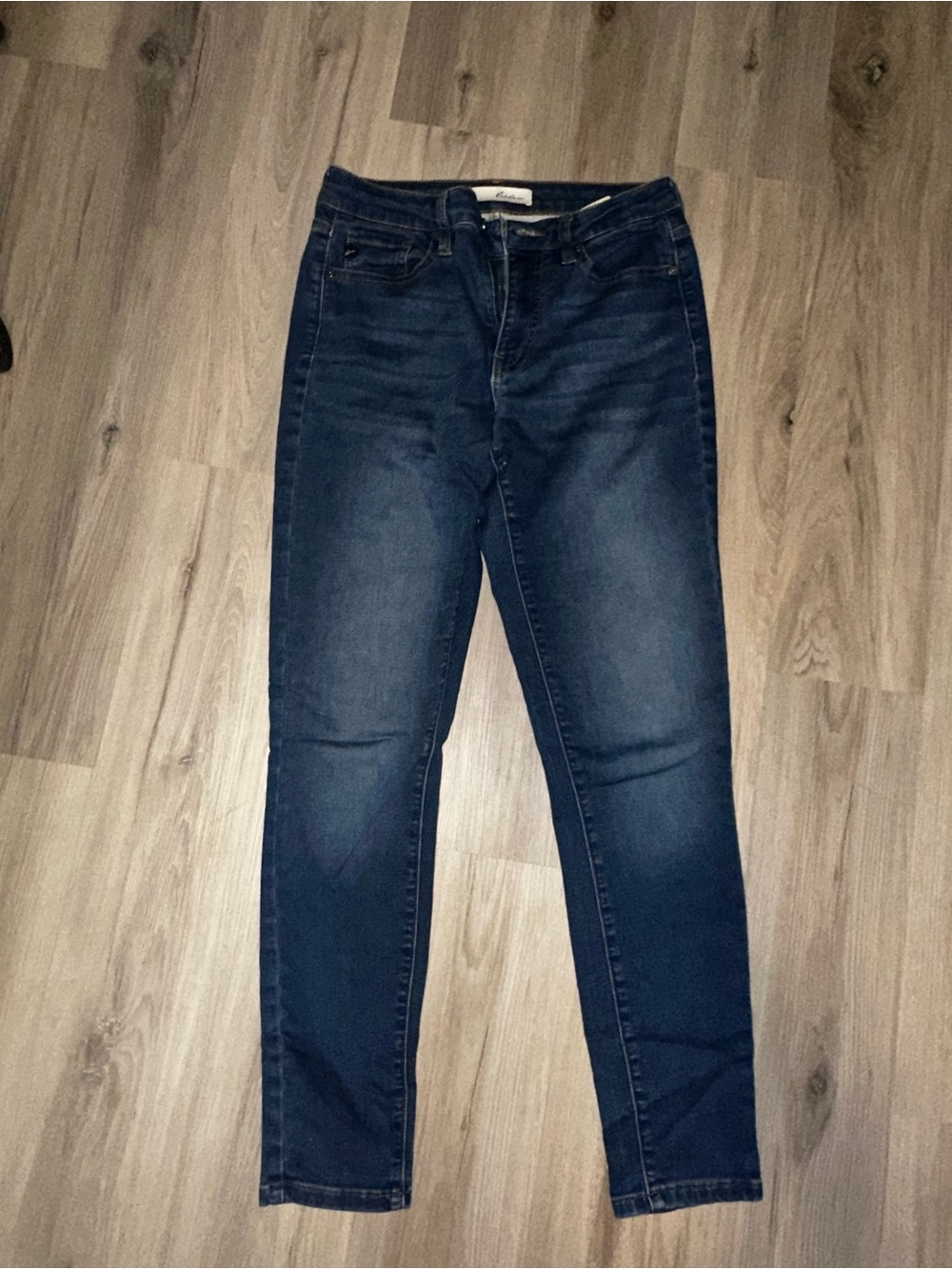 KanCan Dark Indigo Ankle Skinny Jeans